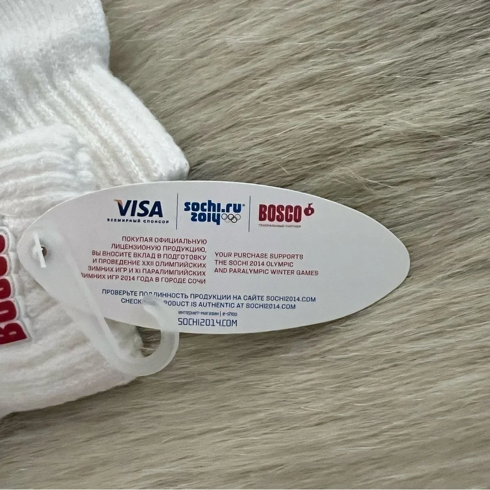 NEW OLYMPIC GLOVES Official Merchandise Olympic Games Sochi 2014 Bosco Sport S